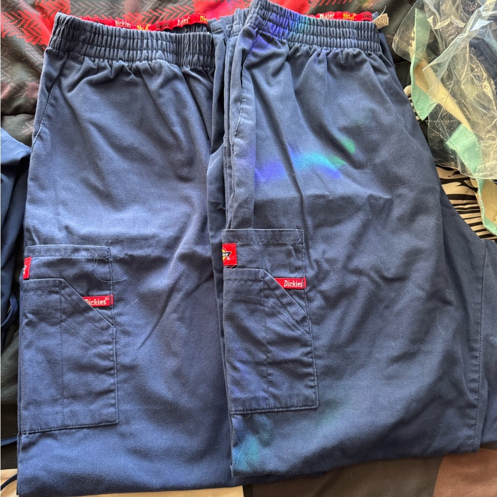 Dickies Men's Dark Blue Cargo Pants